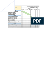 Diagrama de Gantt