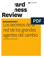 Los Secretos de La Red de Los Grandes Agentes Del Cambio