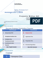 Pertemuan 8 & 9 - Kompresi Citra