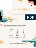 Chemical Bonding: Here Is Where Your Presentation Begins