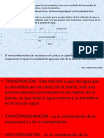 Hidrologia Evaporacion