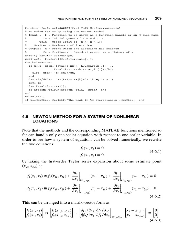 Pages de Applied Numerical Methods Using MATLAB PDF Numerical