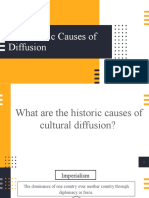 3.5 Historic Causes of Diffusion