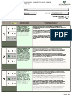 Evaluación diagnóstica 2° grado de primaria