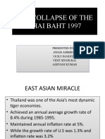 The Collapse of The Thai Baht 1997