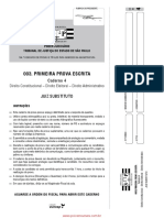 Prova escrita de Direito Constitucional