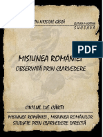 Misiunea Romaniei Observata Prin Clarvedere 110126032157 Phpapp01