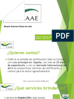 Webinar Noviembre Certificaciones Caae