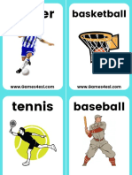 Sports Flashcards