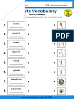 Sports-Worksheet-Matching-Worksheet