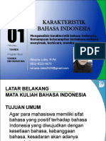 P1 - 02. Salindia 1 - Karakteristik Bahasa Indonesia