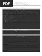 Download English Language Arts Lesson Plans by mohllah SN54443227 doc pdf