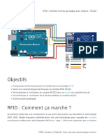 RFID - Contrôle d&#8217 Accès Par Badge Avec Arduino &#8211 RC522