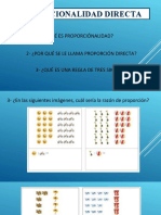 Guia de Proporción Directa