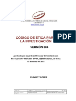 Codigo de Etica Para La Investigacion v004