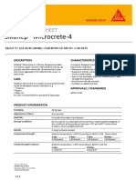 Sikarep® Microcrete-4: Product Data Sheet