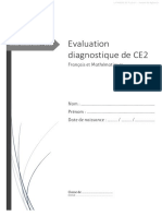 Evaluation Diagnostique CE2