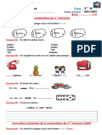 Composition 3ap 2021 - 2022