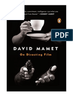 On Directing Film - David Mamet