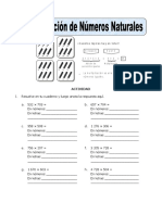 Multiplicación de Números Naturales para Quinto de Primaria