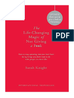 The Life-Changing Magic of Not Giving A F K: Gift Edition - Popular Psychology