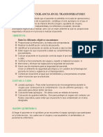 Acciones y Vigilancia en El Transoperatoriolh