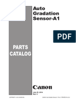 Auto Gradation Sensor A1 Parts List