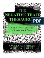 The Negative Trait Thesaurus - Angela Ackerman