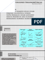 Presentación - ÁNGULOS Y FUNCIONES TRIGONOMÉTRICAS