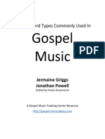 Gospel Music: Top 10 Chord Types Commonly Used in