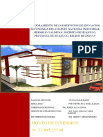 Memoria Descriptiva Arquitectura