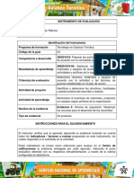 IE Evidencia 2 Informe de Requisicion Gestionar Los Recursos para El Desarrollo de Los Recorridos