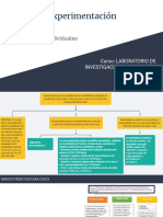 Diseño de Experimentación Esquema