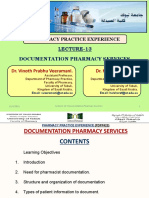 PPE-Lecture-13-Documentation Pharmacy Services-2021