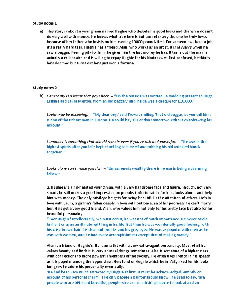 Millionaire intelligence overview