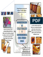 Mapa Conceptual Manifestaciones Culturales y Gastronómicas Del Estado Zulia. Yorbelis Miranda V16169845. Ing. Sistemas Secc. I