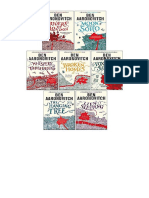 Ben Aaronovitch Rivers of London Series Collection 7 Books Set (Rivers of London, Moon Over Soho, Whispers Under Ground, Broken Homes, Foxglove Summer, The Hanging Tree, Lies Sleeping) - Ben Aaronovitch