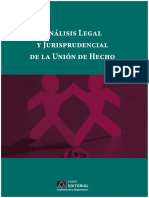 «Análisis Legal y Jurisprudencial de La Unión de Hecho»