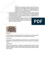 3 factores abióticos del desierto: altitud, luz y agua