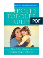 Jo Frost's Toddler Rules: Your 5-Step Guide To Shaping Proper Behavior - Jo Frost