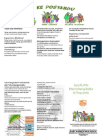 Leaflet Timbanglah Balita Di Posyandu PDF Free