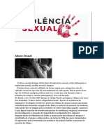 Violência Sexual - Trabalho de Sociologia