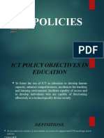 ICT National Policies PPT - SALES