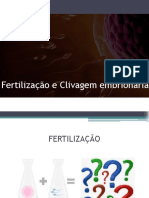 Fertilização e Clivagem PDF