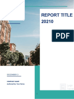 Report Title 20210 Report Title 20210: Rebecc
