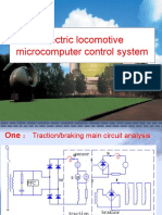 Electric Locomotive Microcomputer Control System