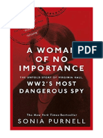 A Woman of No Importance: The Untold Story of Virginia Hall, WWII's Most Dangerous Spy - Sonia Purnell