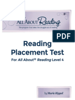 Placement Test 01