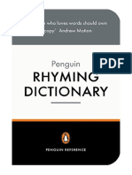 The Penguin Rhyming Dictionary - Rosalind Fergusson