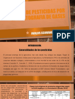 ANALISIS DE PESTICIDAS POR CROMATOGRAFIA DE GASES